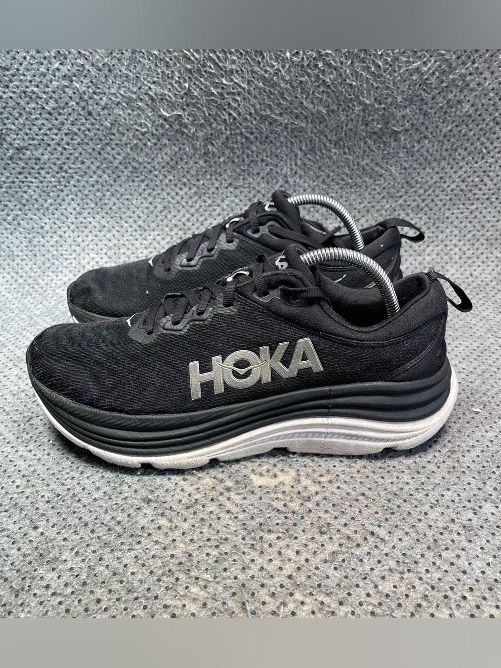 Hoka One One Gaviota 5 Black Running Shoes Size 9 Men’s